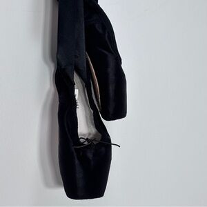 Classic Black Kids Ballet Shoes